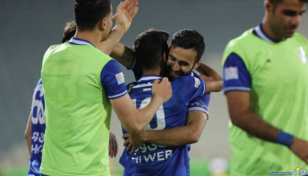 تصاویر خوشحالی جنجالی مهدی قایدی در واکنش به پرسپولیسیها خوشحالی جنجالی مهدی قایدی