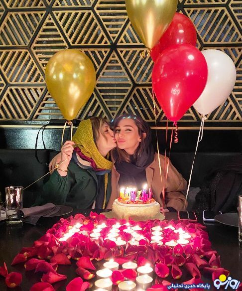 نیوشا ضیغمی در جشن تولد خواهرش/عکس نیوشا ضیغمی در جشن تولد خواهرش/عکس