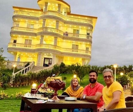 خانه بهاره رهنما و همسرش