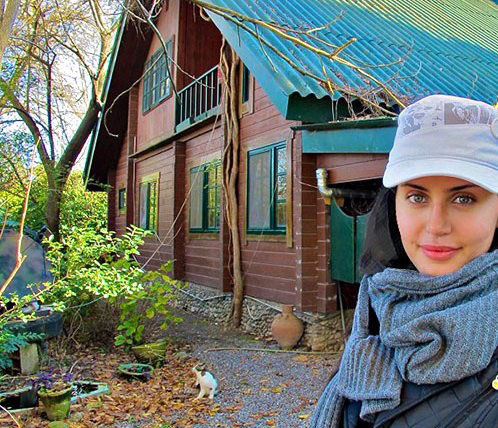 صرفه جویی آب به سبک الناز شاکردوست! + عکس الناز شاکردوست