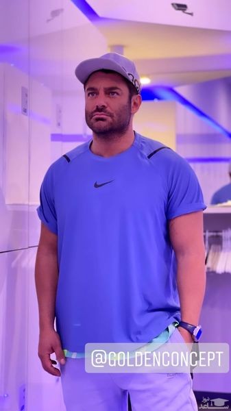 تیپ استقلالی محمدرضا گلزار جنجال ساخت + عکس تیپ استقلالی محمدرضا گلزار + عکس