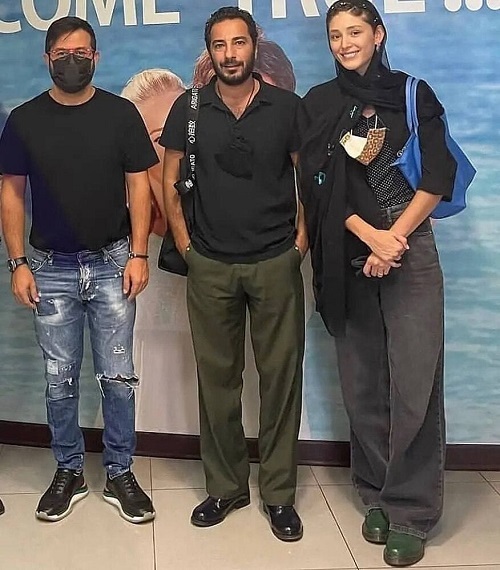 نوید محمدزاده و فرشته حسینی