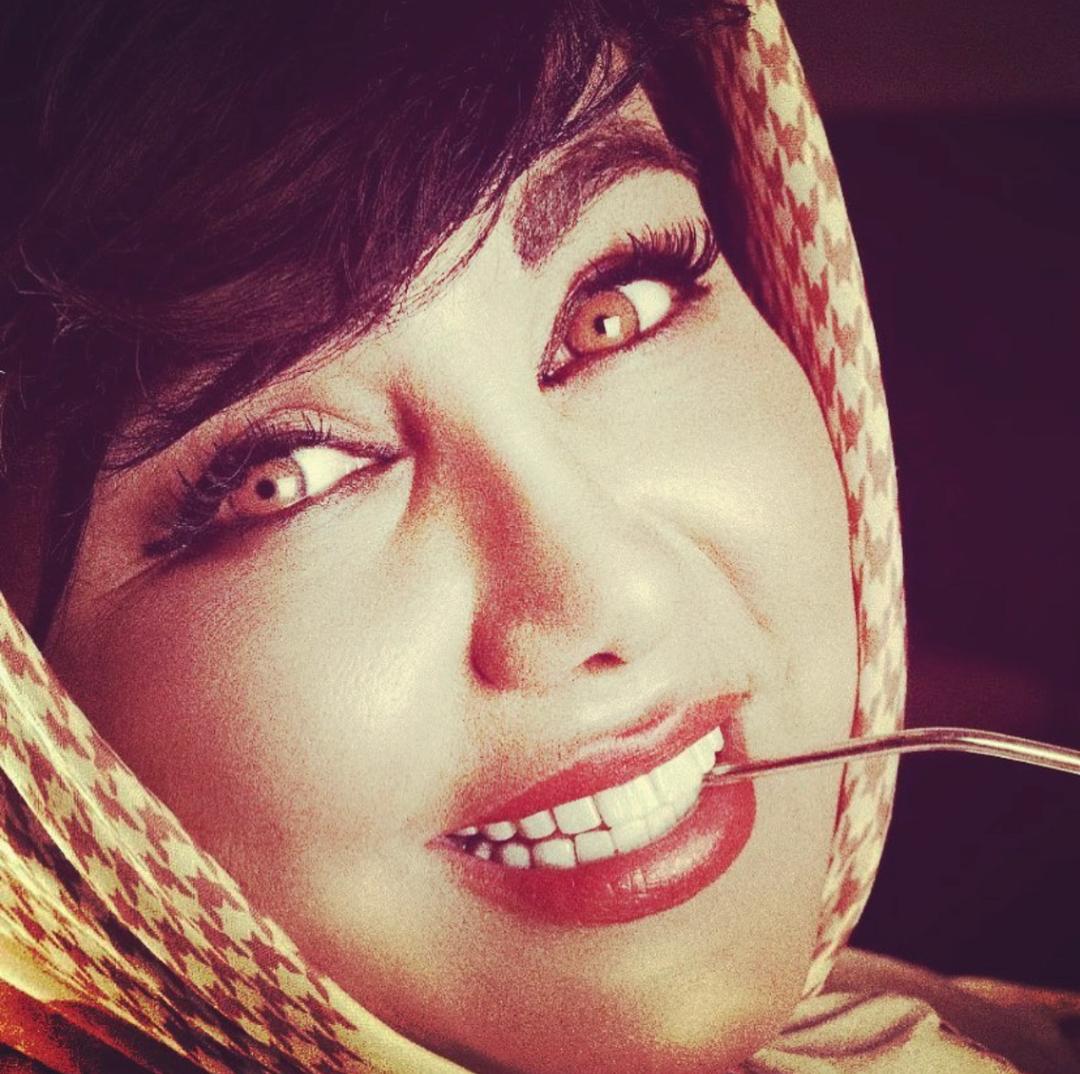 بهنوش بختیاری با چشمان ترسناک + عکس