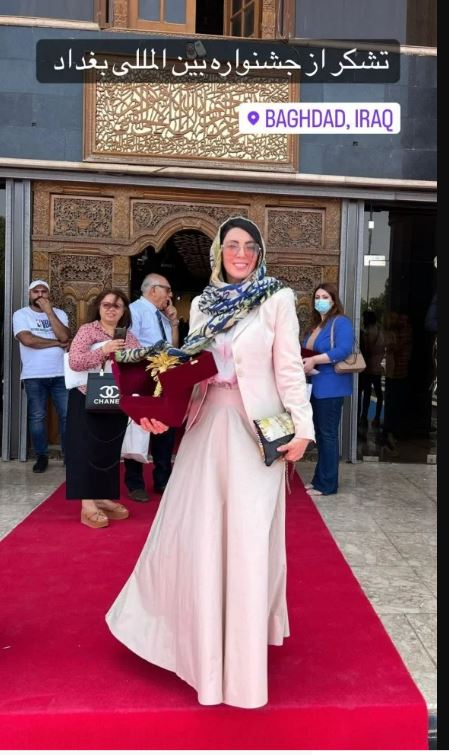 استایل های عجیب لیلا بلوکات در کربلا و نجف + عکس استایل های عجیب لیلا بلوکات در کربلا و نجف + عکس