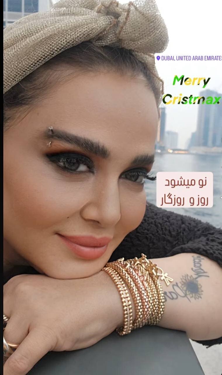 دلبری بهاره رهنما از سفرش به دبی/عکس دلبری بهاره رهنما از سفرش به دبی/عکس