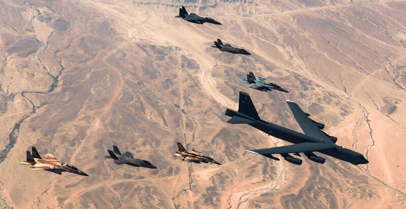 رزمایش جدید آمریکا و اسراییل برای تمرین حمله به ایران رزمایش جدید آمریکا و اسراییل برای تمرین حمله به ایران