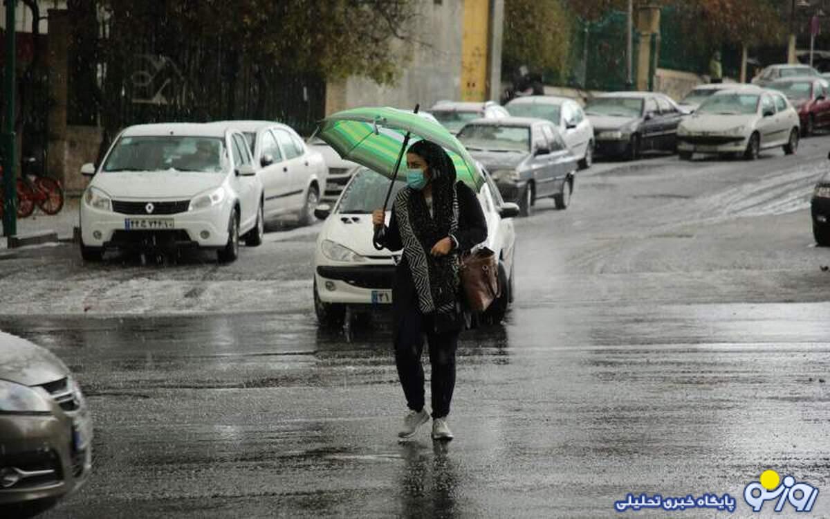 هشدار رگبار باران و رعد و برق در این استانها هشدار رگبار باران و رعد و برق در این استانها