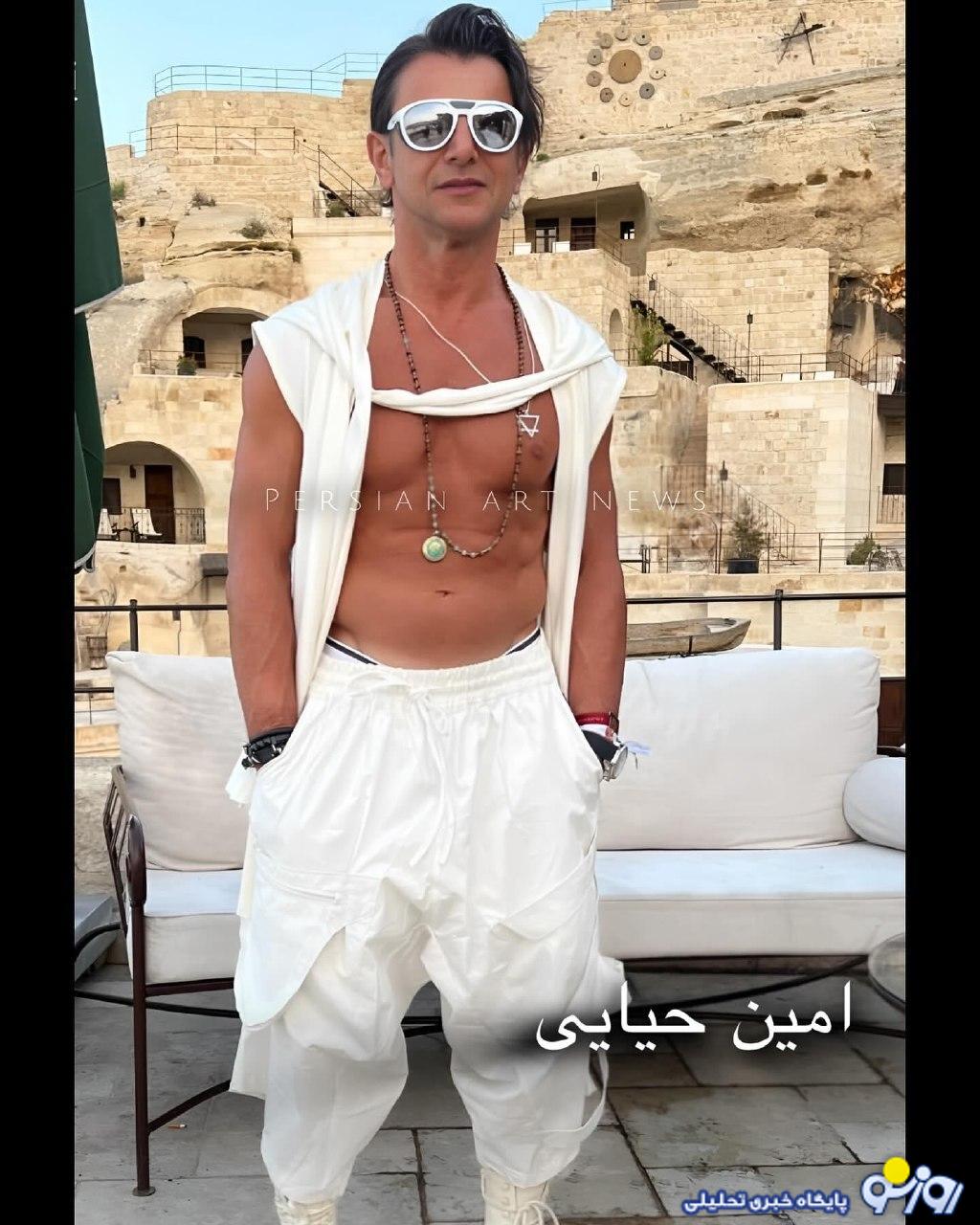 عکس جدید امین حیایی کاربران را شوکه کرد+ تصویر عکس جدید امین حیایی کاربران را شوکه کرد+ تصویر