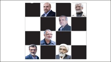 برگ برنده پزشکیان در رقابت با قالیباف و جلیلی /بدنه رأی زاکانی با کدام کاندیدا مشترک است؟ /انتخابات ۱۴۰۳ شبیه ۱۴۰۰ نیست برگ برنده پزشکیان در رقابت با قالیباف و جلیلی /بدنه رأی زاکانی با کدام کاندیدا مشترک است؟ /انتخابات ۱۴۰۳ شبیه ۱۴۰۰ نیست