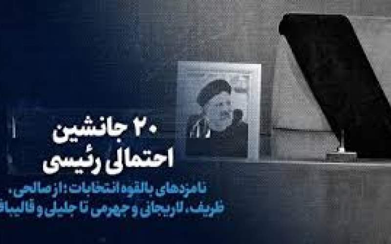 ۲۰ جانشین احتمالی ابراهیم رئیسی ۲۰ جانشین احتمالی ابراهیم رئیسی