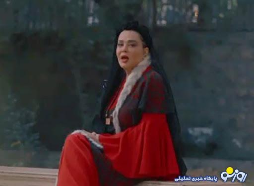 جنجال بهاره رهنما با لباس سرخ و آهنگ ویگن!