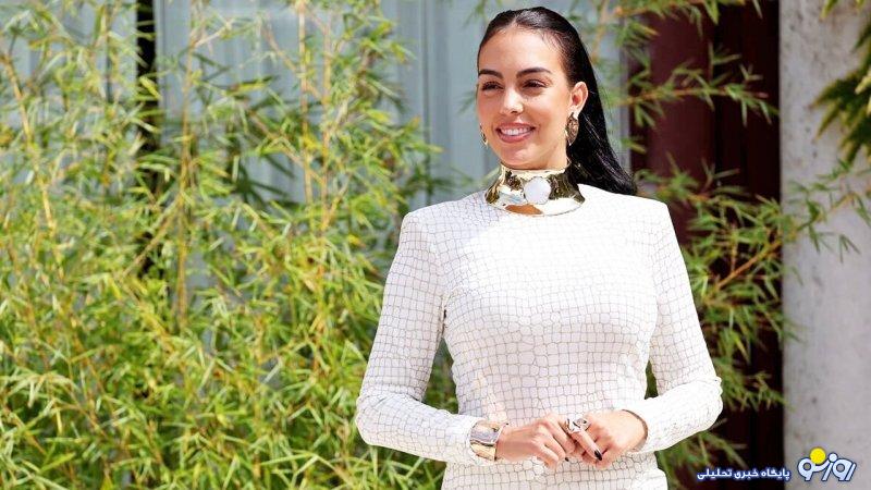رونمایی جورجینا از لباس سفید عروسی اش +عکس رونمایی جورجینا از لباس سفید عروسی اش +عکس