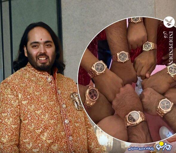 عکس | هدیه فوقلاکچری معروفترین داماد جهان به ساقدوشهایش عکس | هدیه فوقلاکچری معروفترین داماد جهان به ساقدوشهایش