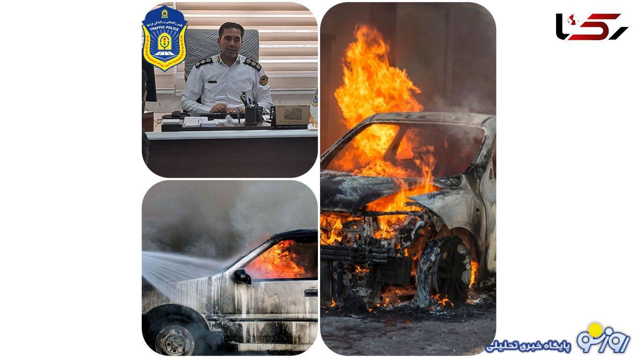 واژگونی مرگبار پژو در جاده زاهدان / 4 نفر زنده زنده در آتش خودرو سوختند + عکس و جزییات واژگونی مرگبار پژو در جاده زاهدان / 4 نفر زنده زنده در آتش خودرو سوختند + عکس و جزییات