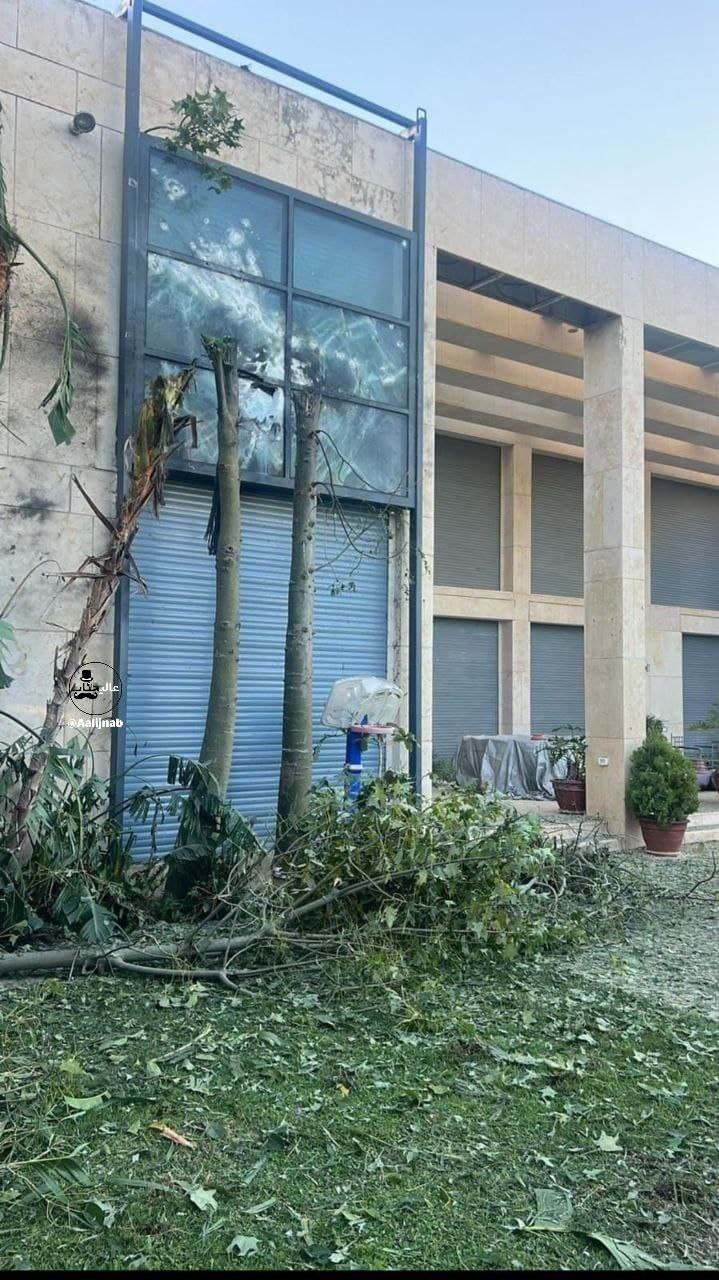 اولین تصاویر از خانه نتانیاهو پس از حمله حزبالله