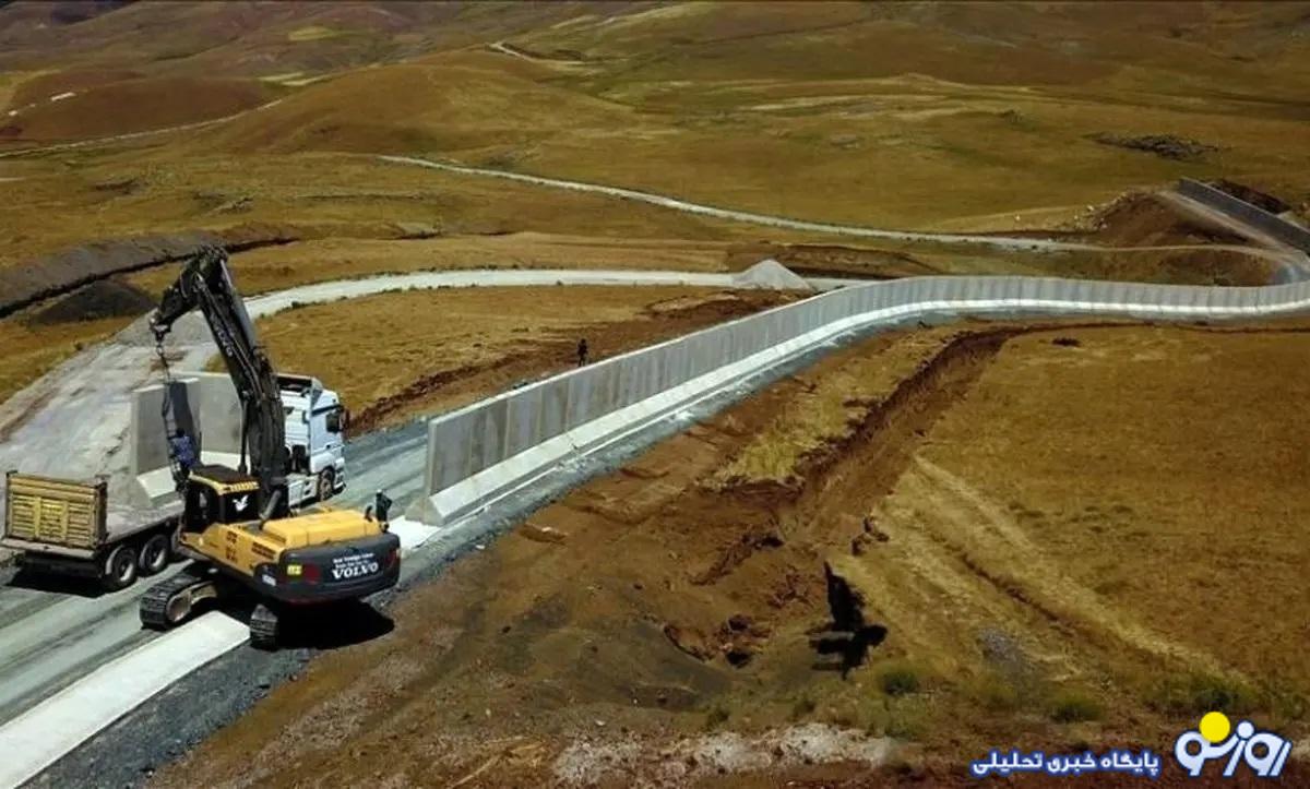 احداث دیواری مرزی در ۵ استان مرز ایران احداث دیواری مرزی در ۵ استان مرز ایران