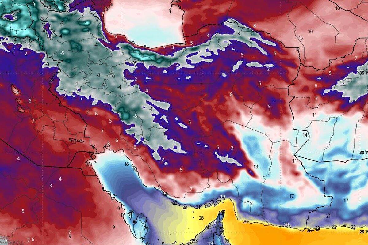 زمستان برگشت ؛ سرما و یخبندان در آخر هفته زمستان برگشت ؛ سرما و یخبندان در آخر هفته