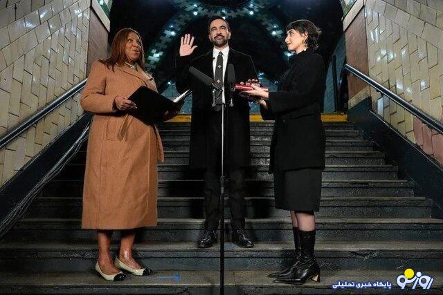 شهردار جدید نیویورک به قرآن سوگند خورد شهردار جدید نیویورک به قرآن سوگند خورد