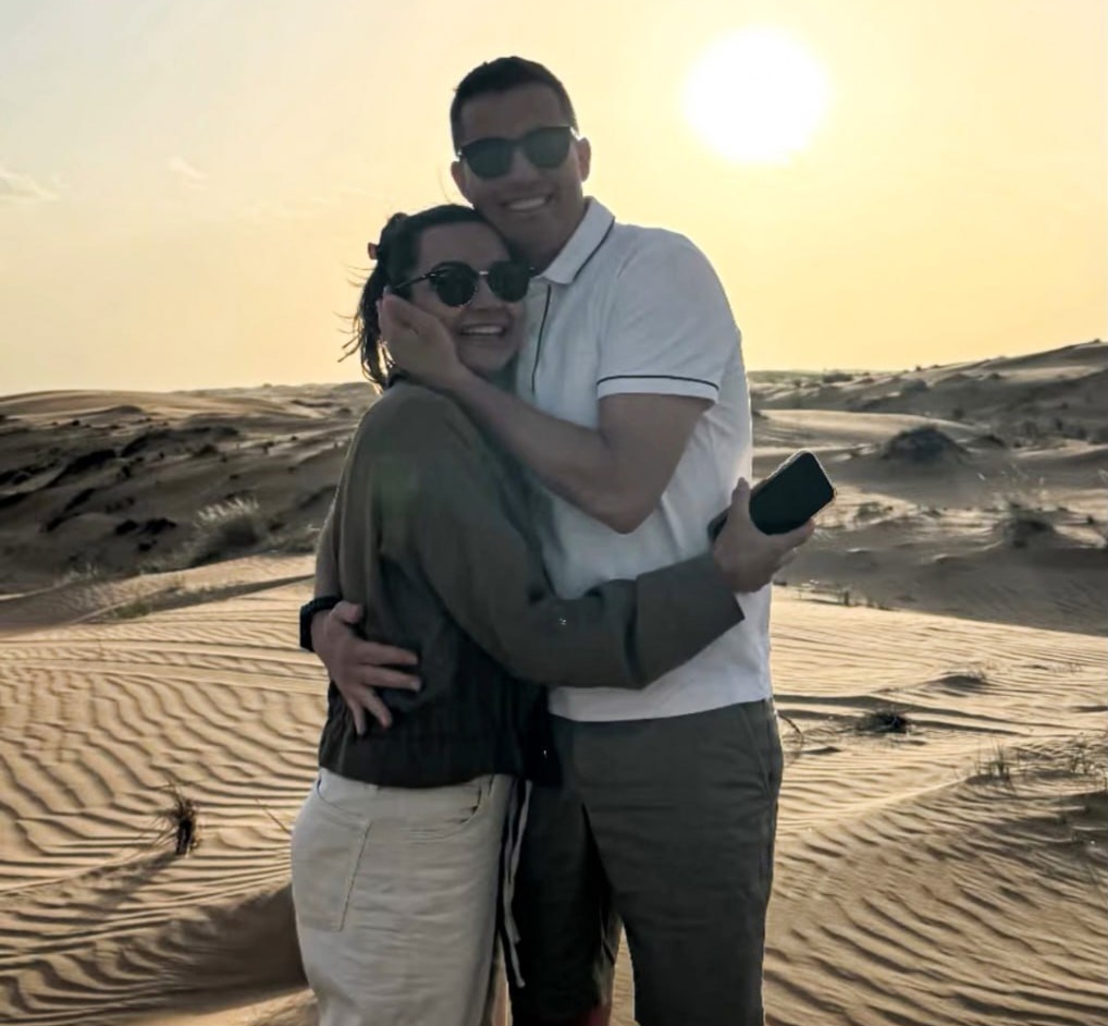 عکس از صحرانوردی اوسمار ویرا در تعطیلات