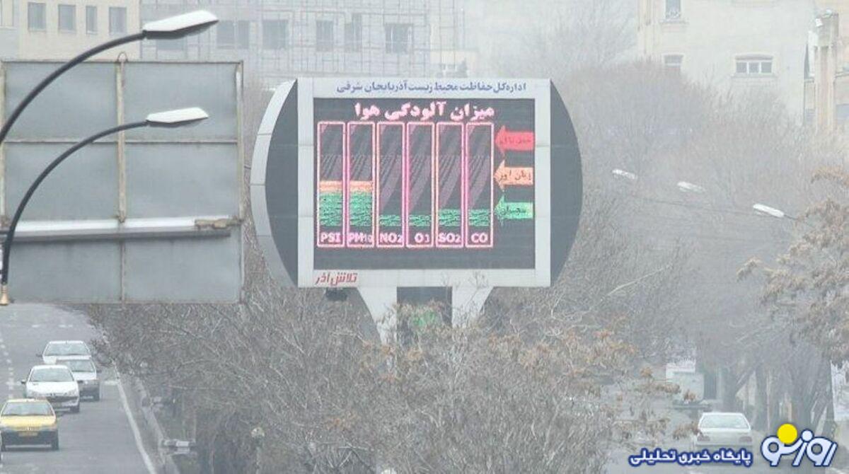 آلودگی هوا دست از سر تهرانیها برنمیدارد! آلودگی هوا دست از سر تهرانیها برنمیدارد!