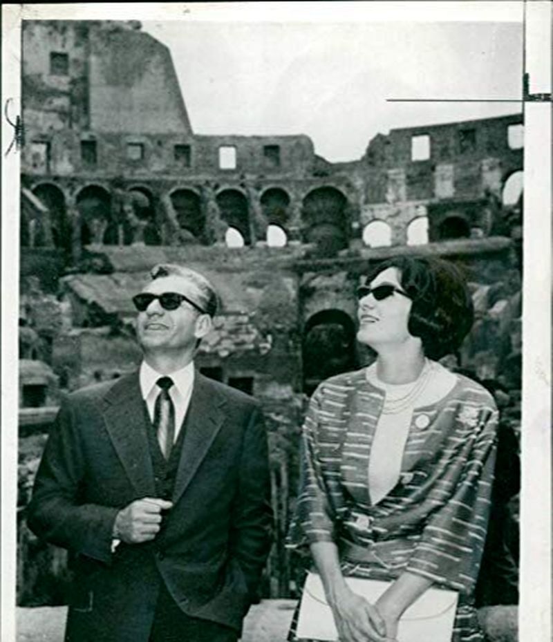 محمدرضا پهلوی و فرح دیبا