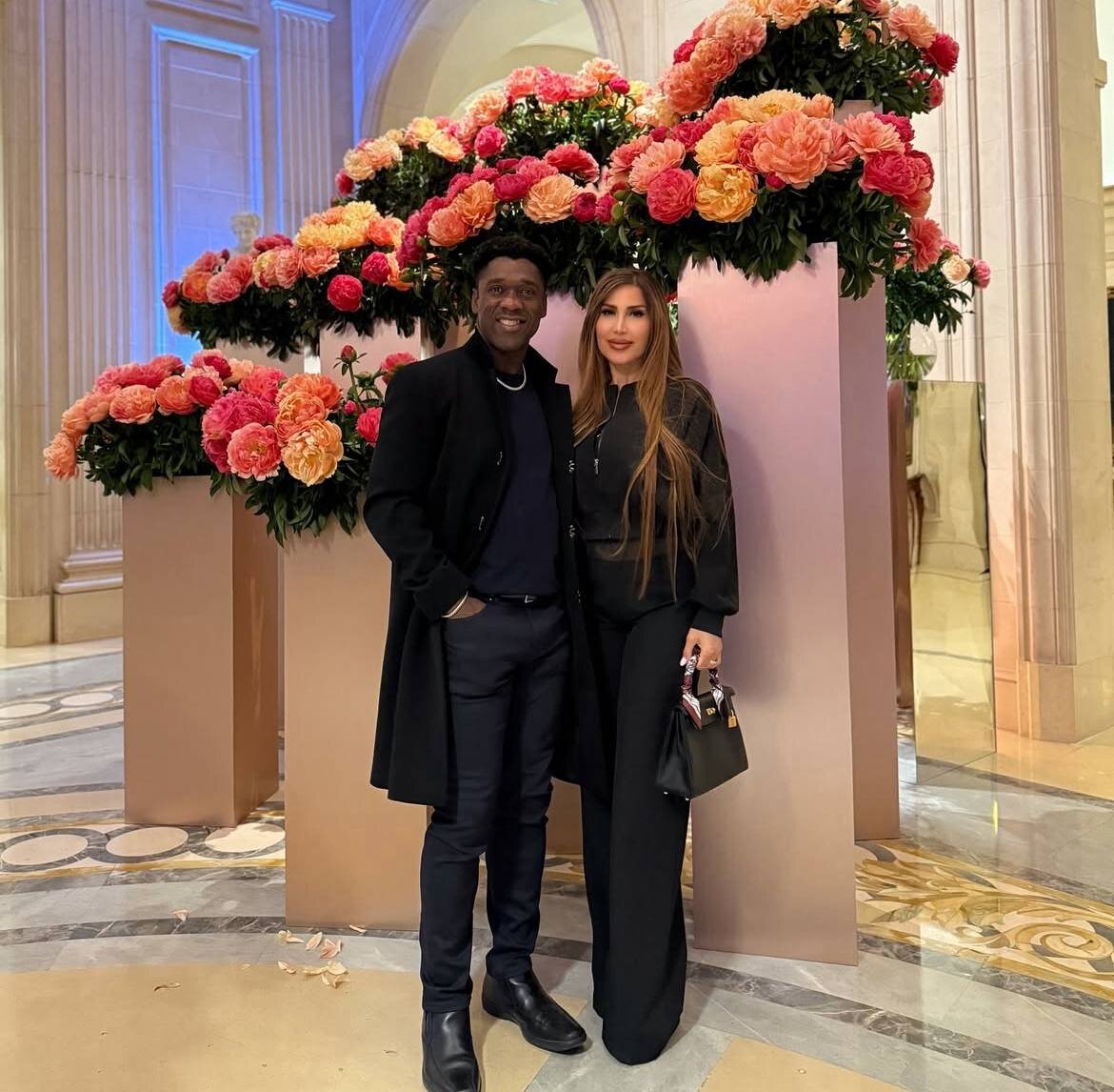 عکس | کلارنس سیدورف و همسر ایرانی‌اش در پاریس