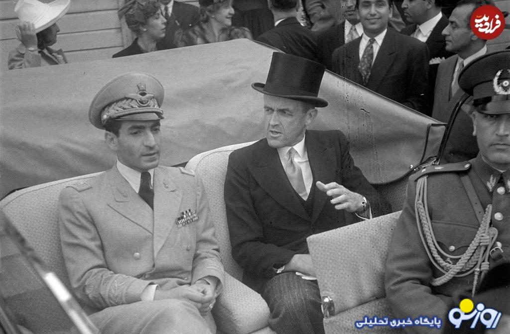 گشت و گذار ۷۷ سال پیش محمدرضا پهلوی و رئیس جمهور سوئیس