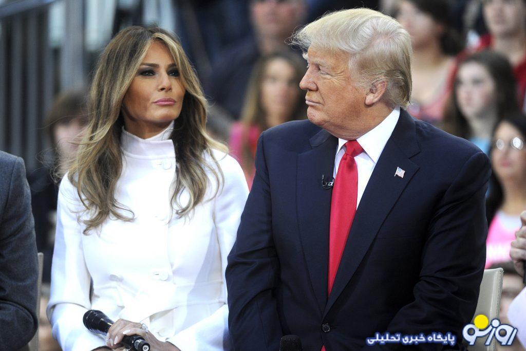 نفوذ زنانه همراه با سکوت ملانیا!