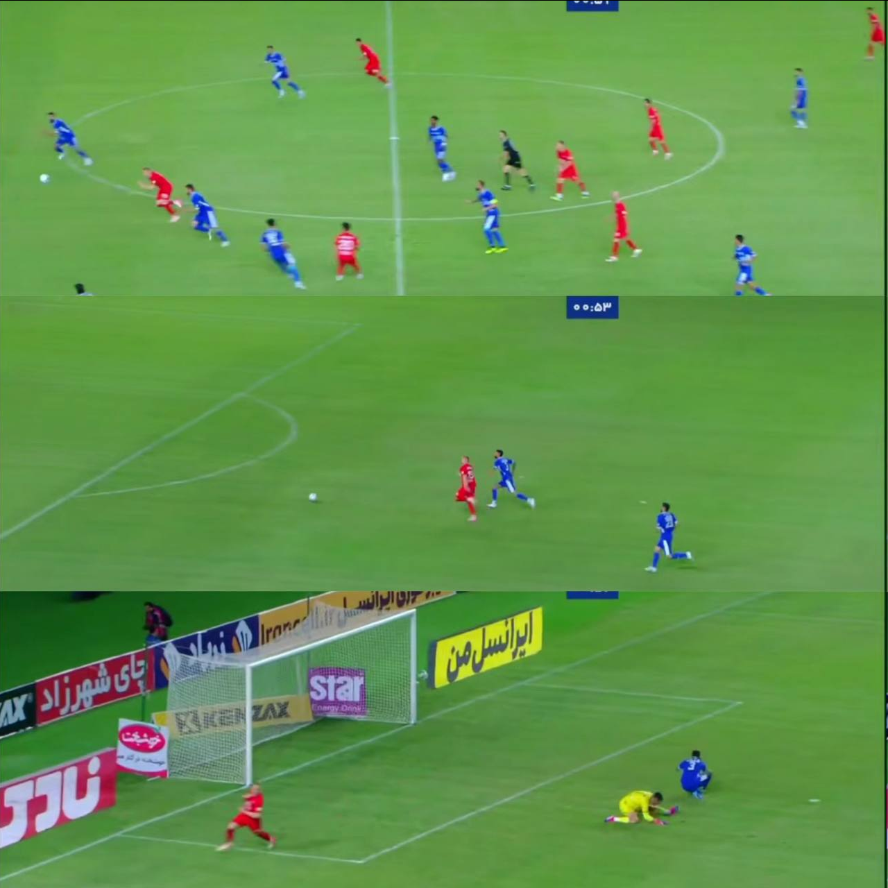 عکس| این اشتباه بازیکن میلیاردی استقلال است!