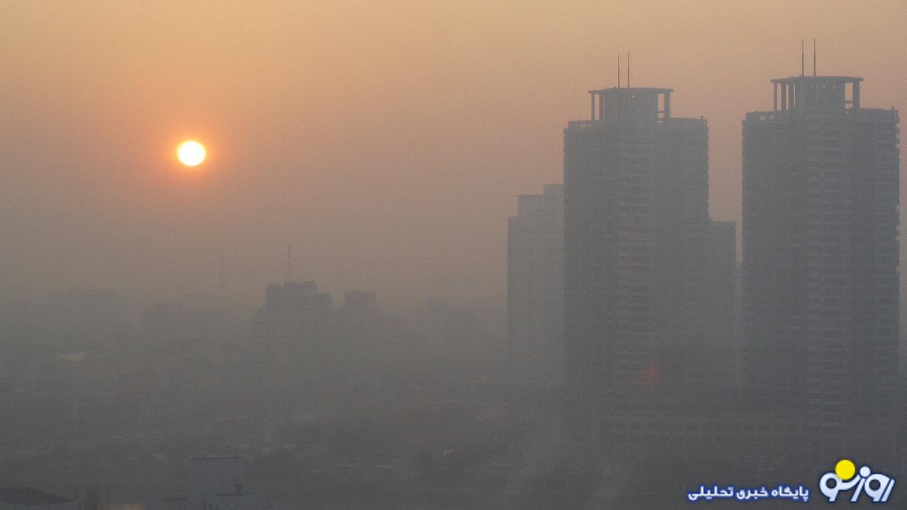 هوای تهران در وضعیت نارنجی هوای تهران در وضعیت نارنجی