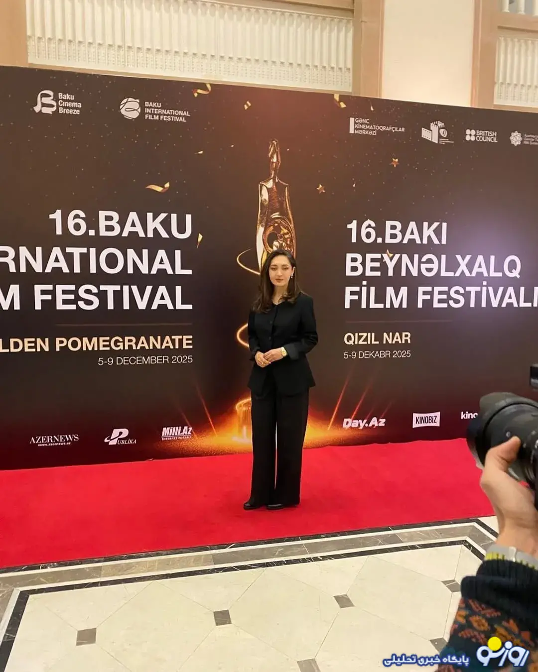 نیکی کریمی در جشنواره فیلم باکو! نیکی کریمی در جشنواره فیلم باکو!