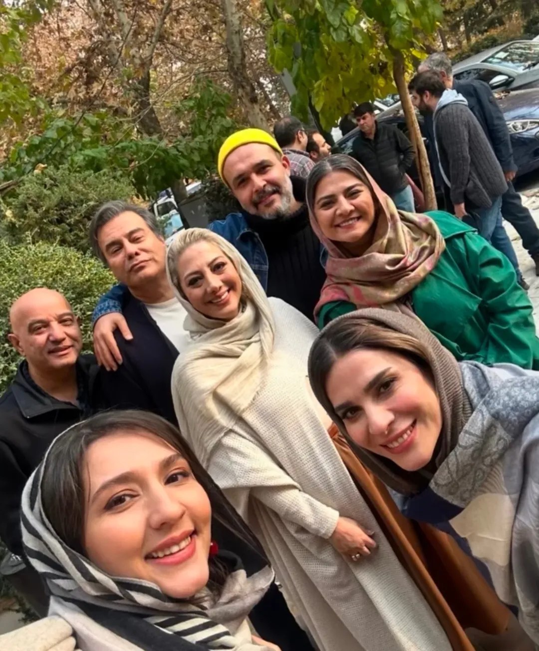 عکس|  سلفی تازه سحر دولتشاهی با پیمان قاسم‌ خانی و زهرا داوود‌نژاد  پس از حواشی اخیر