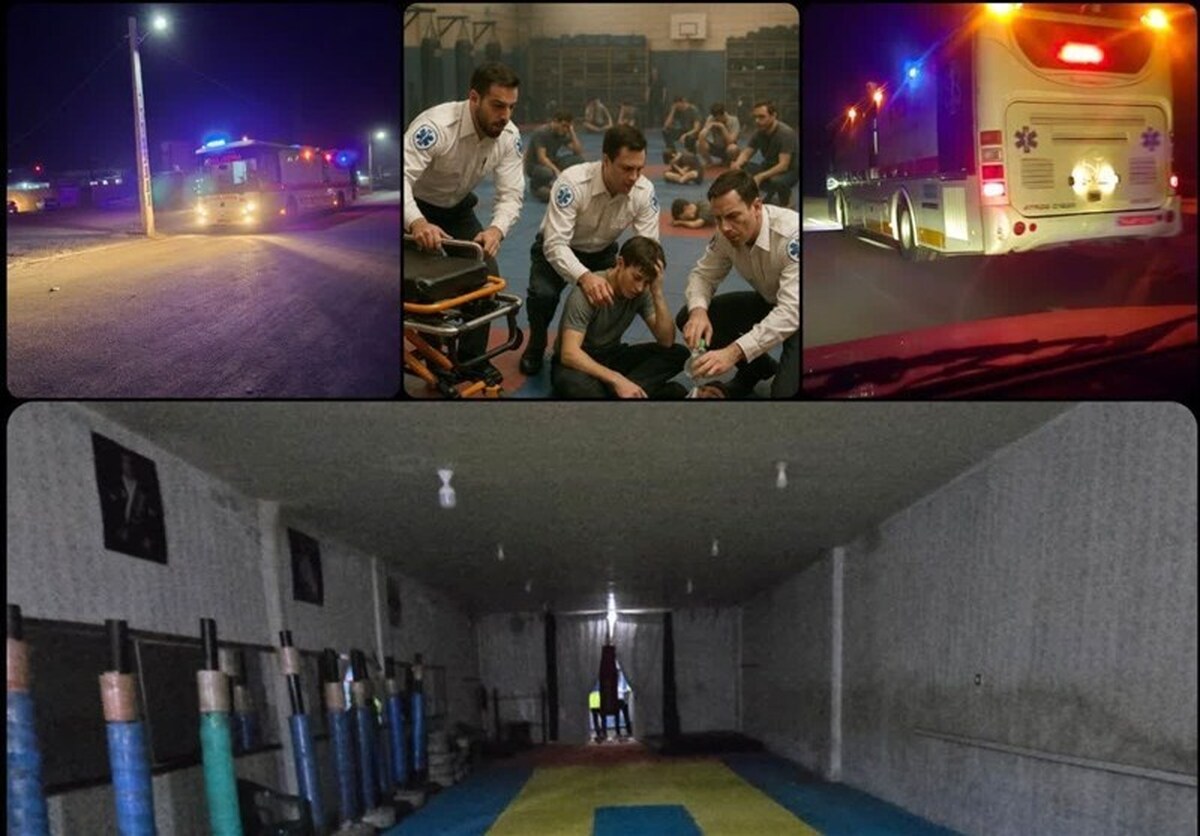 مسمومیت ۱۵ نفر در باشگاه ورزشی تربت جام