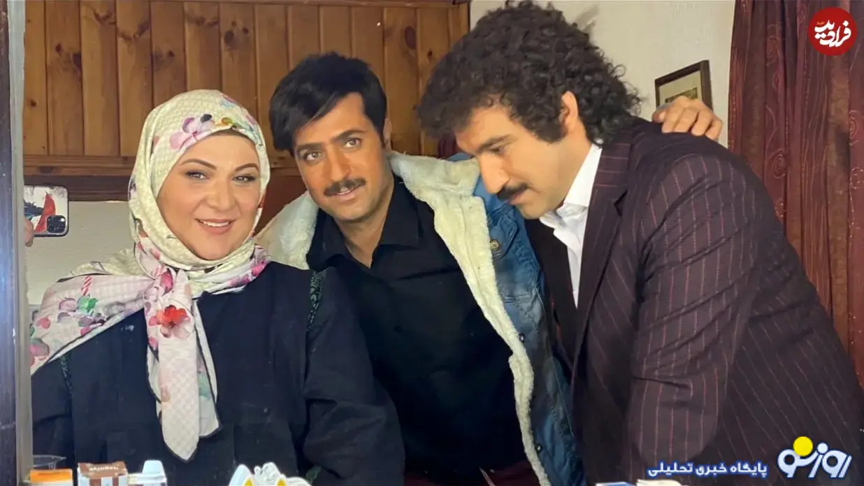 تصاویر دیدنی از اتاق گریم سریال پایتخت!