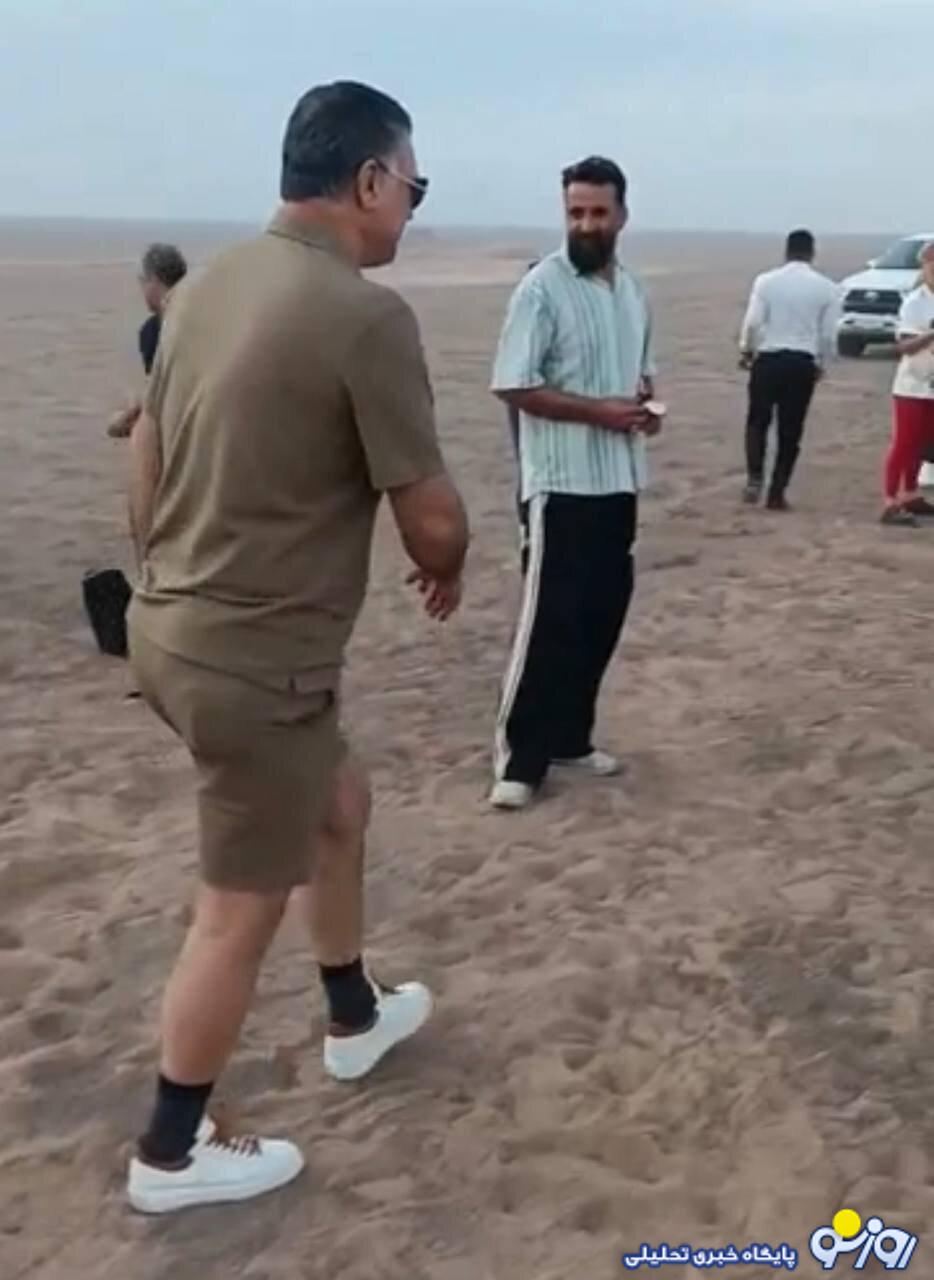 تصویر دایی در کویر شهداد!