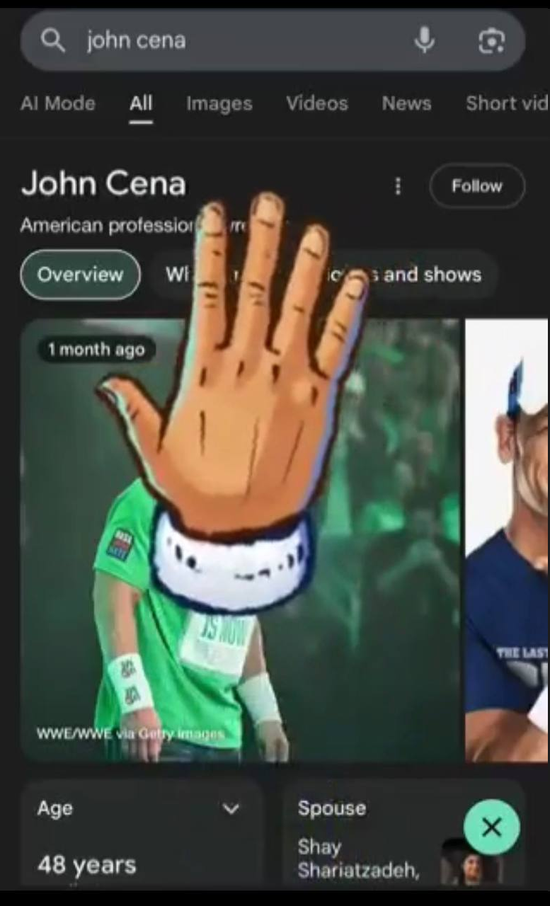 عکس | ادای احترام ویژه گوگل برای بازنشستگی جان سینا