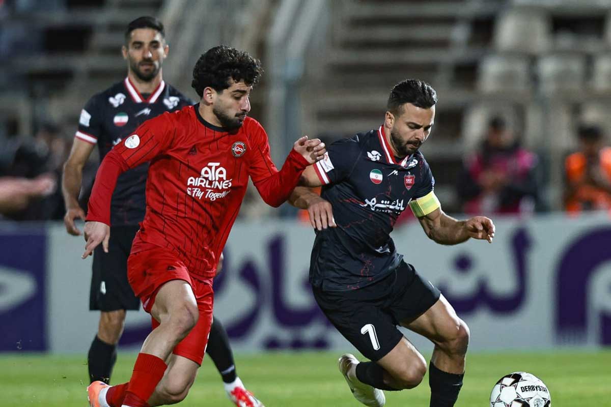 تقابل پرسپولیس و تراکتور در لیگ برتر - سروش رفیعی - مهدی هاشم نژاد