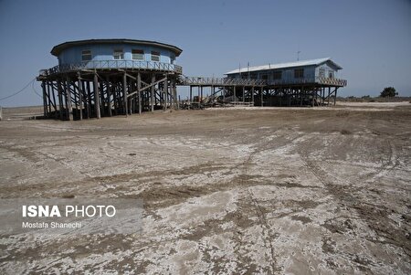 دریای خزر آخرین نفس‌هایش را می‌کشد/عکس